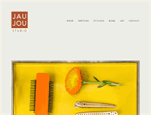 Tablet Screenshot of jaujoustudio.com